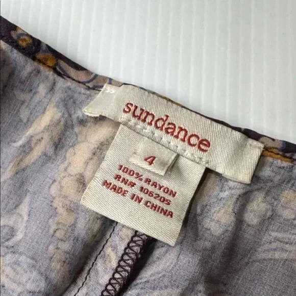 Sundance Jessika Women’s Cottagecore Floral Handkerchief MIDI Dress Size 4 - Picture 7 of 8